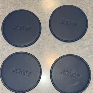 J. Crew Blue coasters.